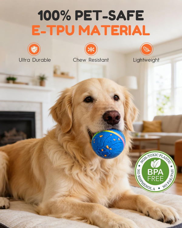Osou Smart Interactive Dog Toys, Automatic Moving & Bouncing Dog Ball for Medium & Large Dog Breeds, E-TPU Durable & Waterproof, with Irregular Motion to Encourage Active Play4
