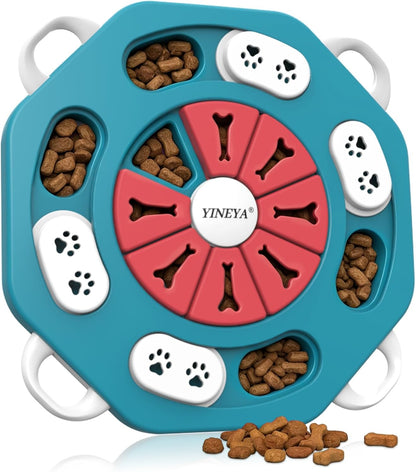 YINEYA Dog Puzzle Toy, Enrichment Toys for Dogs Training IQ & Treat Brain Games, Dog Toys to Keep Them Busy, Mental Stimulation for Dogs, Puppy Toy for Treat Dispensing, Puzzle for Small, Medium, Cats1