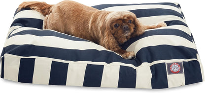Majestic Pet Stripes Rectangle Medium Dog Bed Washable – Non Slip Comfy Pet Bed – Dog Crate Bed with Removable Washable Cover – Dog Kennel Bed for Sleeping, Polyester Fiber, Medium, Black15