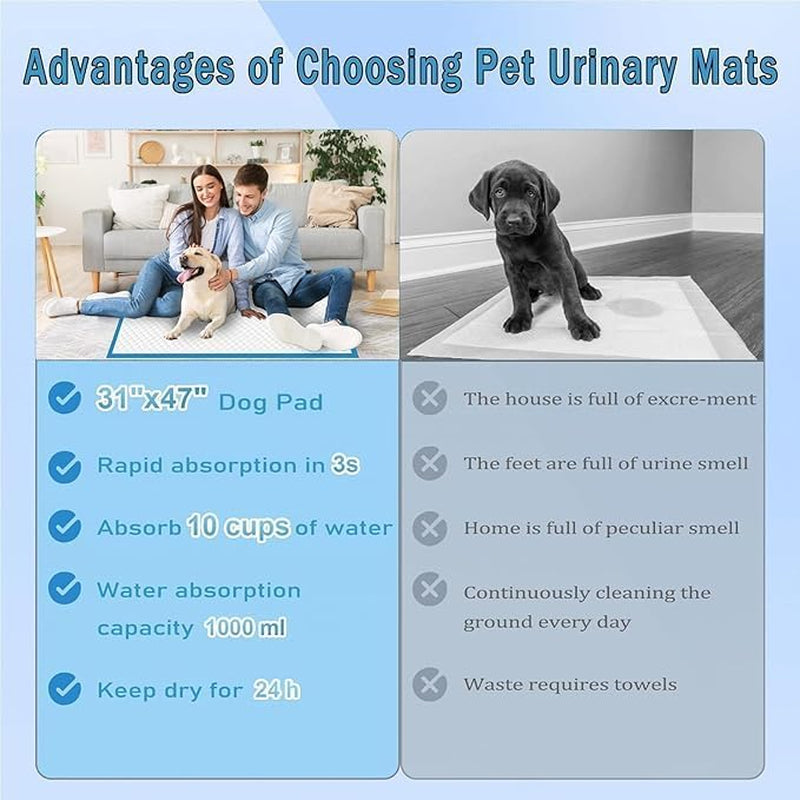 xxxxl-puppy-pee-pads-for-dogs-31x47-40-count-extra-large-dog-pee-pads-leak-proof-super-absorbent-dog-pee-pads-thicken-disposable-potty-pads-puppy-training-pads-for-cats-rabbits