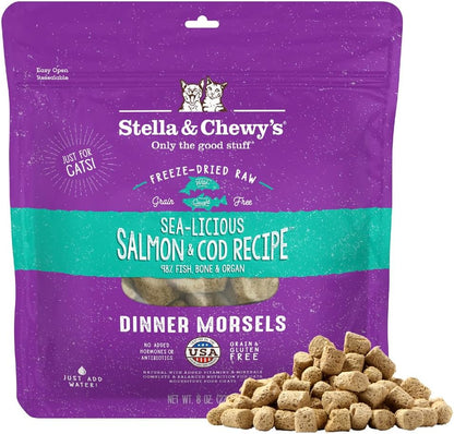 Stella & Chewy'S Freeze-Dried Raw Cat Dinner Morsels - Premium Chicken Recipe with 98% Cage-Free Meat & Organs - Natural Grain-Free Cat & Kitten Food - Made in USA - 18 Oz21