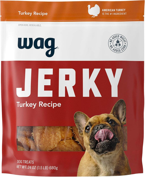 Amazon Brand - Wag Soft & Tender American Jerky Dog Treats – Beef Recipe (24 Oz)12