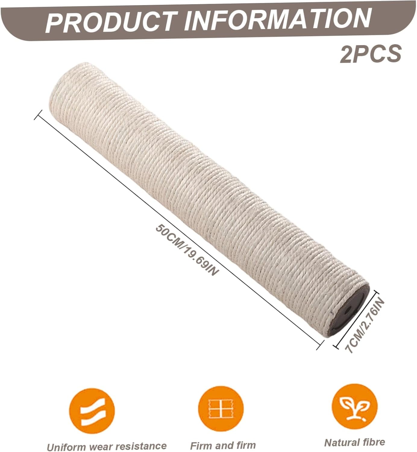 2pcs-cat-scratching-post-replacement-20-inch-sisal-cat-tree-replacement-post-8mm-bolts-easy-to-install