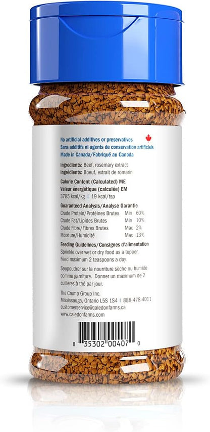 Caledon Farms Beef Sprinkles Dog Food Topper - 120G (1 Pack)2