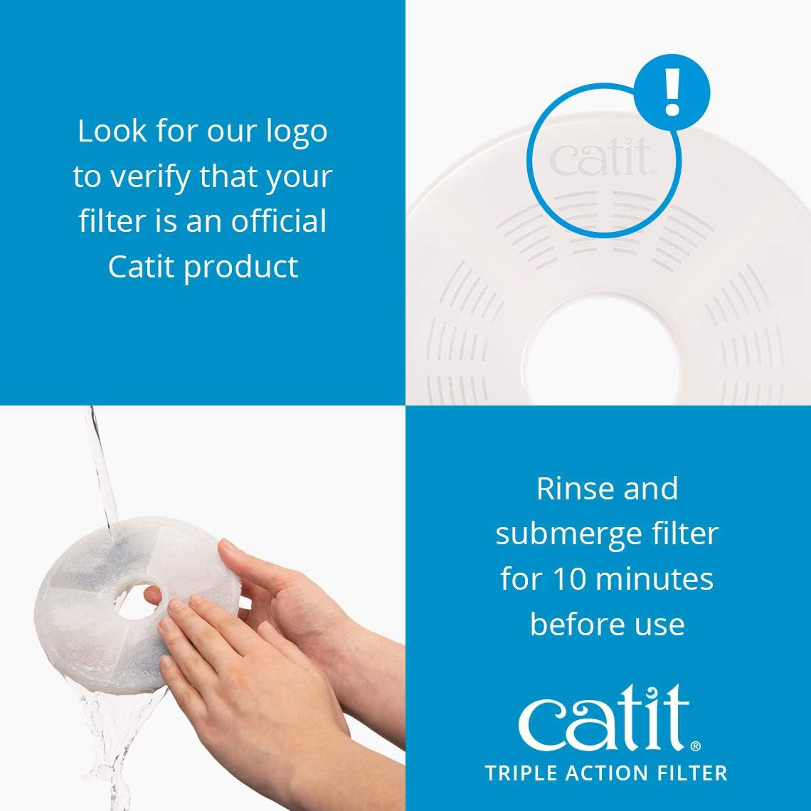 catit-triple-action-replacement-original-water-fountain-filters-5-pack-official-replacement-filters-for-catit-cat-drinking-water-fountains