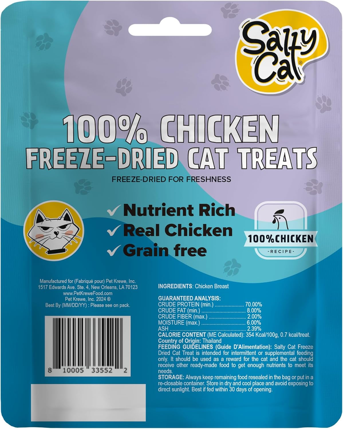 salty-cat-natural-freeze-dried-chicken-cat-treats-10g-bag-12-packs