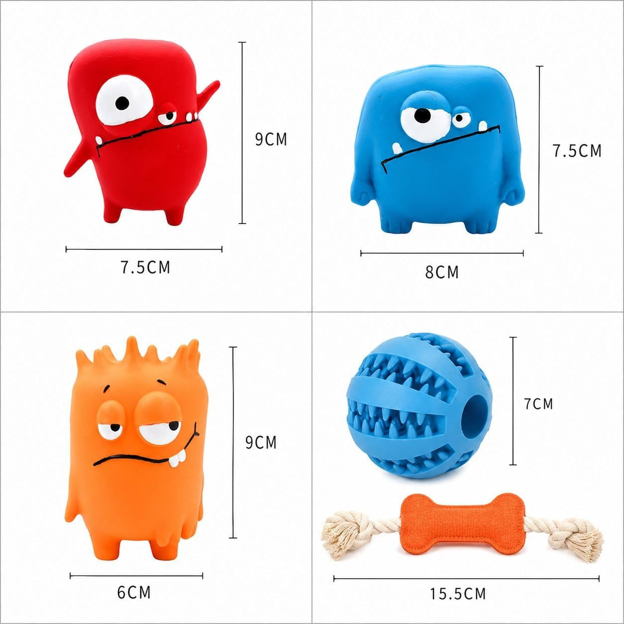 dog-squeaky-toys-for-small-medium-dogs-4pcs-interactive-dog-toy-set-rubber-rope-toys-for-fetch-tossing-teeth-cleaning