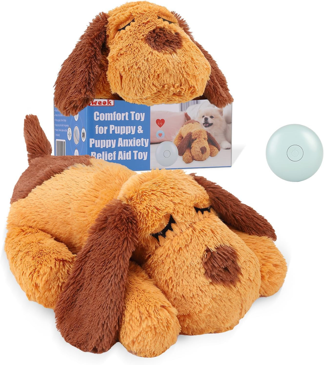 weok-heartbeat-puppy-toy-comfort-cuddler-pillow-dog-anxiety-relief-calming-aid-heartbeat-stuffed-toy-for-dogs-puppy-heartbeat-toy-sleep-aid-dog-heartbeat-toy-for-pet
