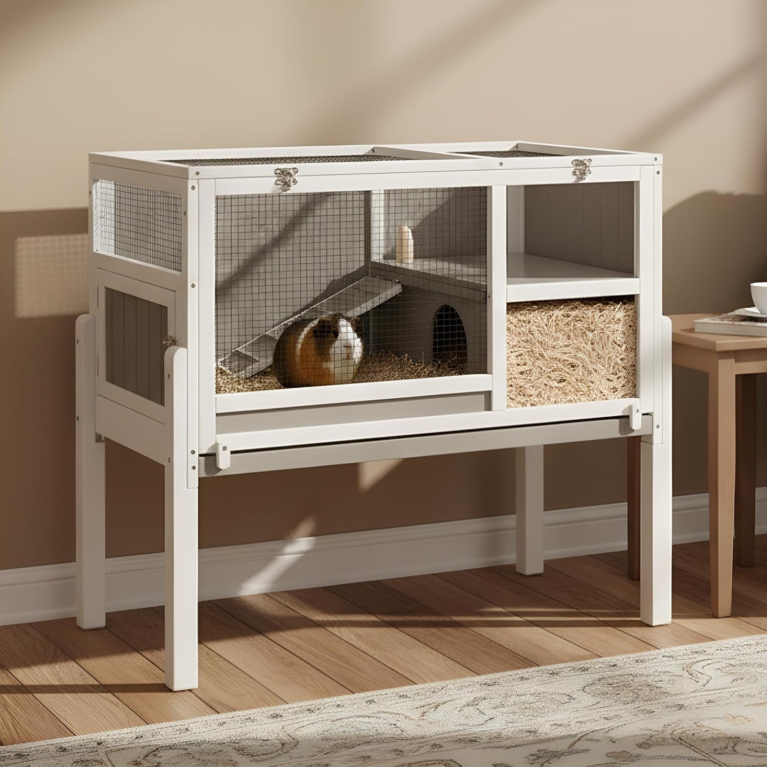 large-guinea-pig-cages-3-story-indoor-guinea-pig-habitats-with-stand-hedgehog-cage-rabbit-hutch-with-pull-out-tray-flip-open-roof-cozy-hammock
