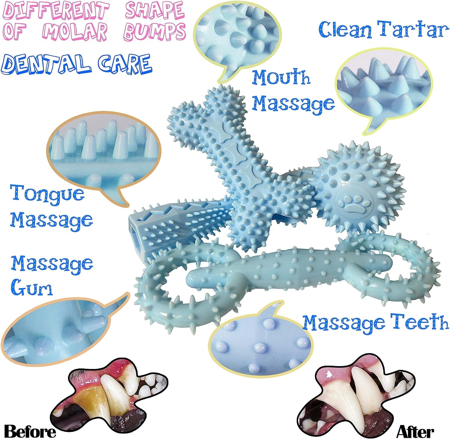4-pack-puppy-teething-toys-chew-toys-for-0-6-month-puppies-blue-small-medium-dogs-durable-interactive-food-dispensing-bone-ball-donut-dog-boy