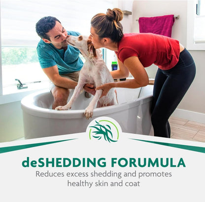 Furminator® Deshedding Ultra Premium Shampoo & Conditioner Bundle. 16Oz.4