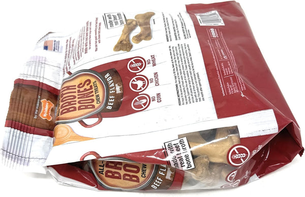 Nylabone Beef Broth Bones for Dogs, 60 Count, 2.6 Lbs8