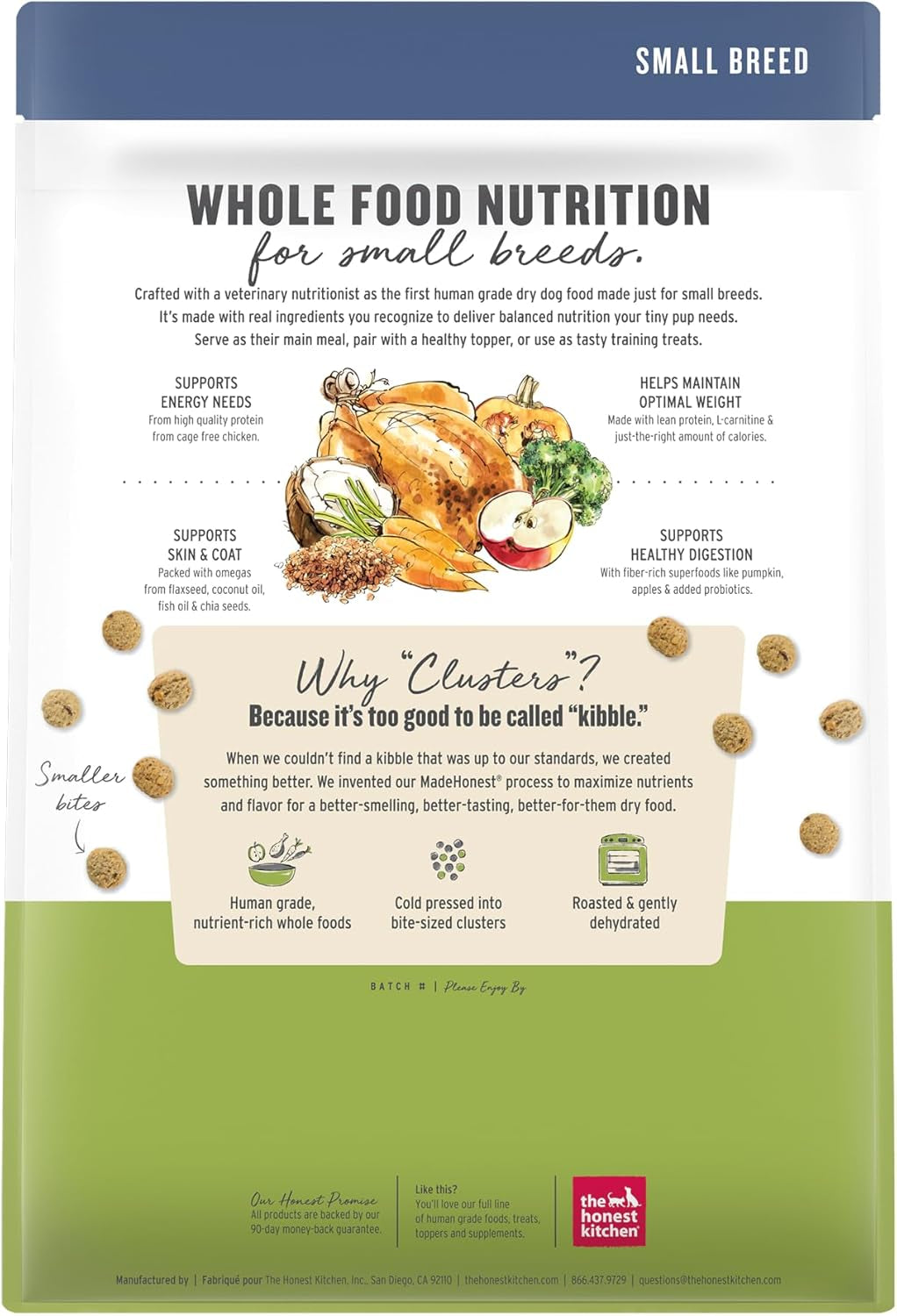 the-honest-kitchen-whole-food-clusters-small-breed-grain-free-chicken-dry-dog-food-4-lb-bag