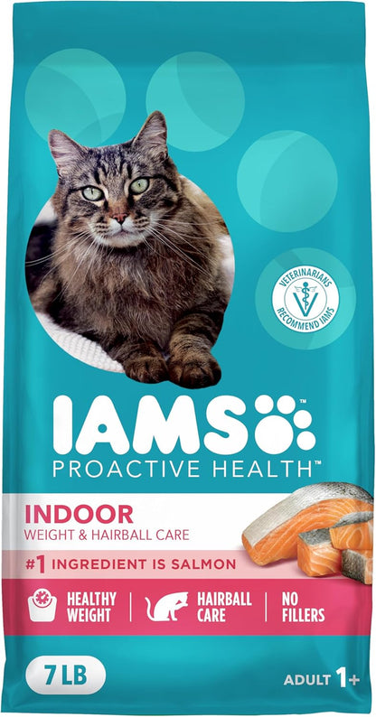 IAMS Proactive Health Indoor Dry Cat Food, Chicken & Turkey, 22 Lb | Vet-Recommended, Real Chicken #1 Ingredient, Proprietary Fiber Blend, Prebiotics for Healthy Digestion, Hairball Control18