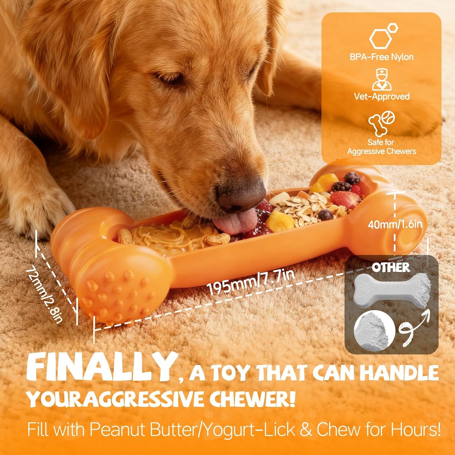 2-pack-freeze-toys-for-dogs-slow-feeder-lick-bone-indestructible-chew-toy-for-aggressive-chewers-puppy-teething-relief-fillable-enrichment-treat-toy-suitable-for-small-medium-breednylon