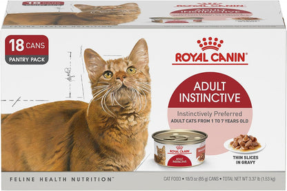 ROYAL CANIN Feline Health Nutrition Adult Instinctive Adult Thin Slices in Gravy Cat Food, 3 Oz (Pack of 24)8
