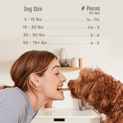 Full Moon All Natural Human Grade Dog Treats, Essential Beef Savory Sticks, 22 Ounce, 1.375 Pound (Pack of 1) | Human Grade, No Corn, No Wheat, No Soy, Glycerin Free, Made in the USA6