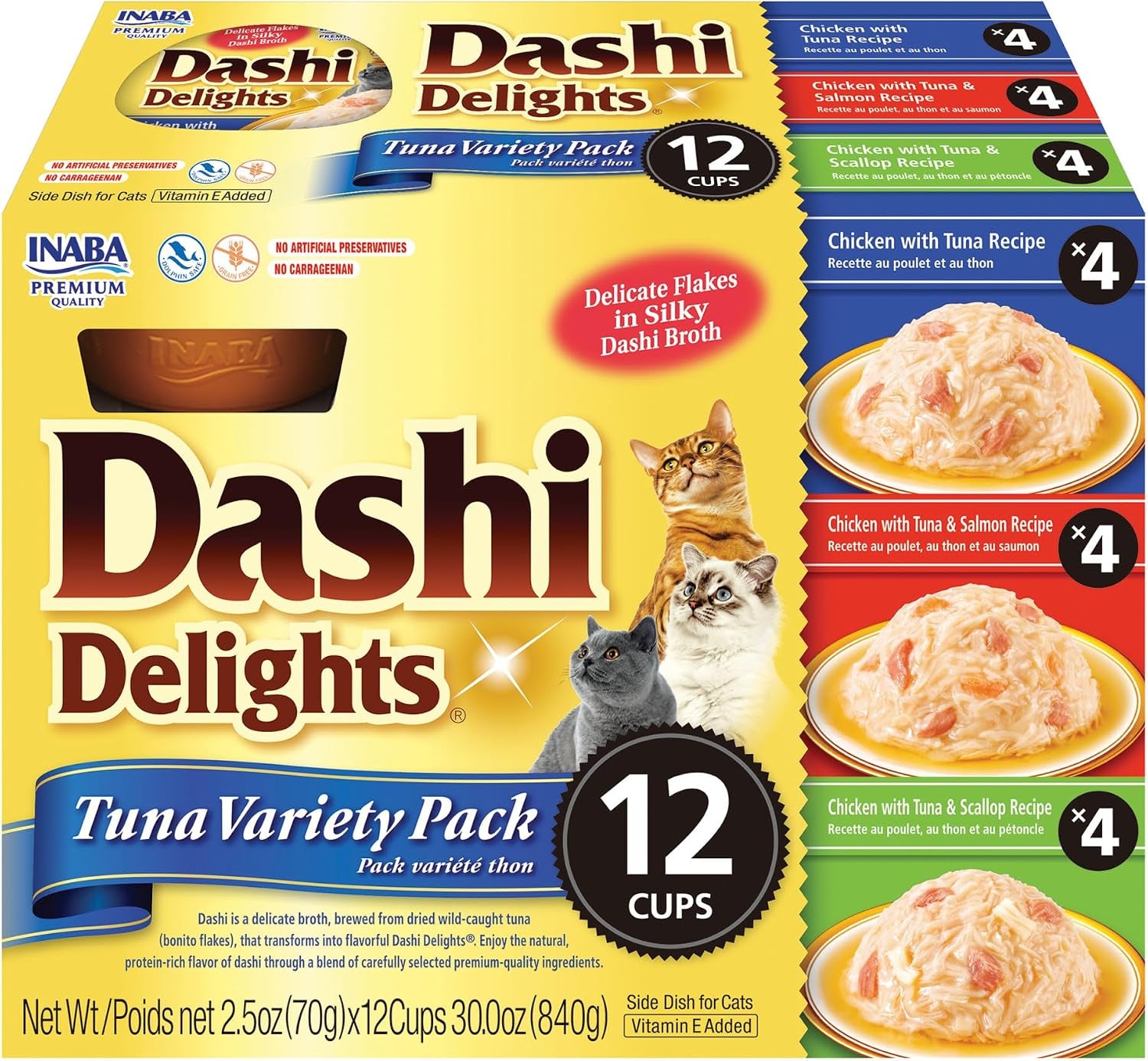 inaba-dashi-delights-lickable-cat-treats-chicken-variety-12ct-immune-support-antioxidant-support-88-moisture-shredded-chicken-dashi-broth-side-dish-grain-free-12-x-2-5-oz-cups