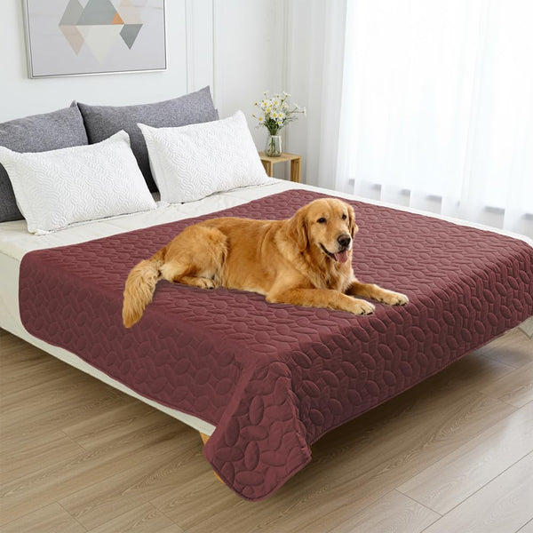 Ameritex Pet Bed Cover Dog Bed Blanket for Sofa and Furniture Waterproof New Pattern Design (30X70 Inch, Dark Grey)10