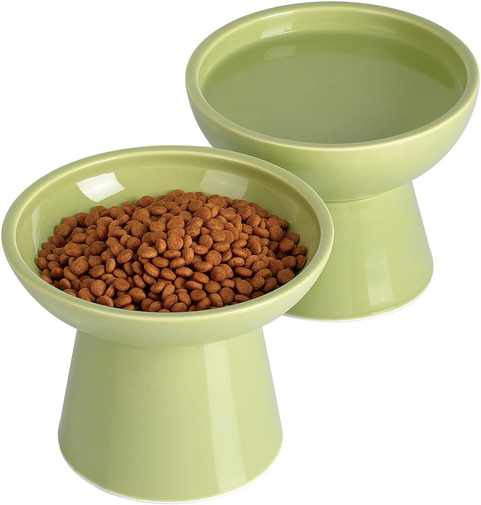 loejan-elevated-cat-food-and-water-bowls-set-extra-wide-and-raised-ceramic-bowls-anti-vomit-whisker-free-pressure-cat-feeder-for-kittens-to-adult-cats-and-small-dogs-white-water-bowl