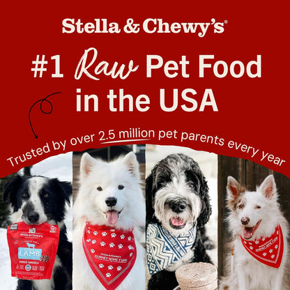 Stella & Chewy'S Freeze-Dried Raw Dinner Patties - Dandy Lamb Recipe - High Protein Grain-Free Puppy & Dog Food - Perfect for Picky Eaters - 25 Oz7