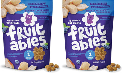 Fruitables Crunchy Cat Treats, Healthy Cat Treats, Tuna & Pumpkin, 2.5Oz | Healthy Cat Treats, Natural Feline Snacks, Protein Rich, Crunchy Biscuits, Indoor Cats, Kitten Rewards, Made in USA16