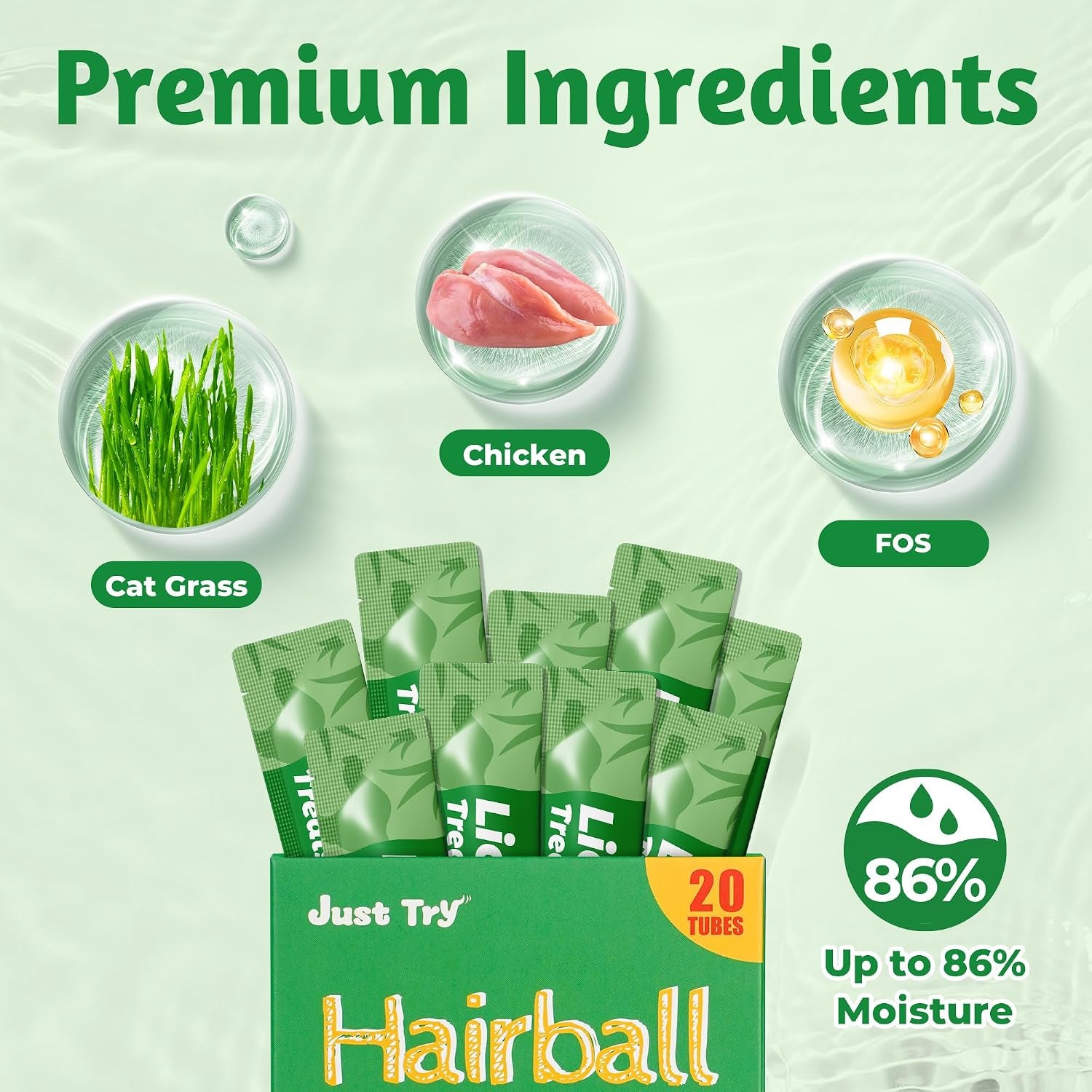 just-try-lickable-cat-treats-healthy-cat-grass-treats-20-tubes-soft-creamy-hairball-control-relief-functional-with-taurine-vitamin-e-for-cats