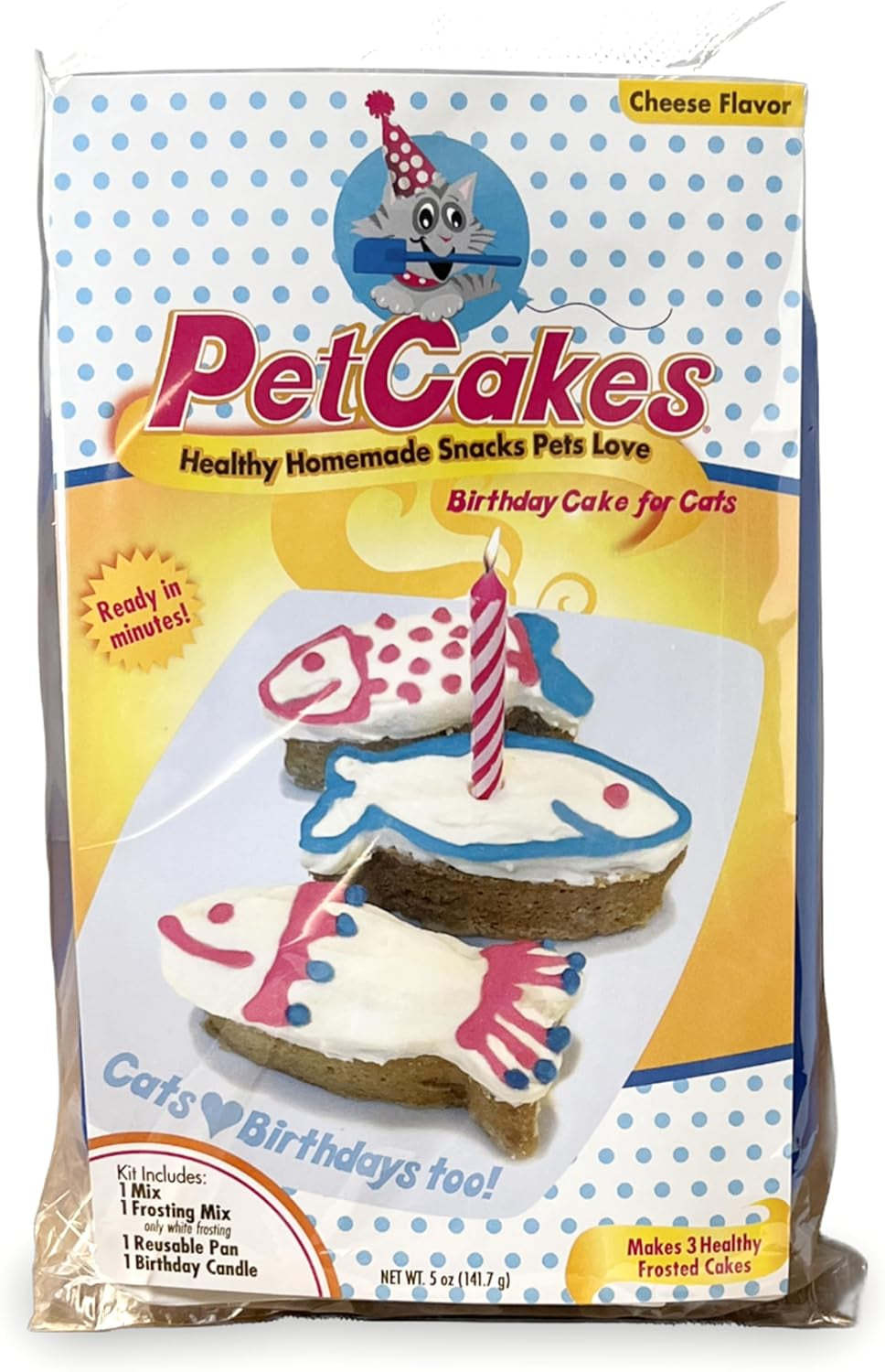 petcakes-cat-birthday-cake-kit-all-natural-treats-kitten-cats-turkey-flavor-cat-food-5-5-oz