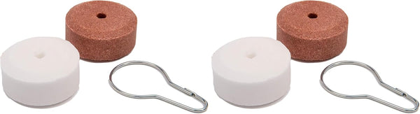 Lixit Salt and Mineral Treat Wheels for Rabbits Guinea Pigs and Other Small Animals (Pack of 2 Two Wheels with Hanger) (Salt and Mineral Set)9
