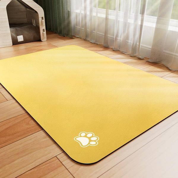 Hotlive Dog Food Mat - Absorbent Cat Mat for Food and Water, No Stains Pet Feeding Bowl Mat, Easy to Clean Pet Placemats, Quick Dry Dog Water Dispenser Mat for Messy Drinkers | Dark Grey 12"X 19"11
