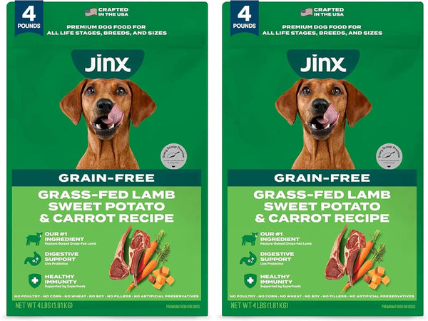 Jinx Grain Free Dry Dog Food - Real Salmon, Sweet Potato & Carrot, 4Lb | Premium Kibble for Digestive Support & Healthy Immunity - No Fillers, All Lifestages (Puppy, Adult & Senior), Breeds & Sizes15