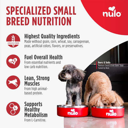 Nulo Signature Stews Variety Pack: Small Breed Wet Dog Food, 2.8 Oz, Pack of 123