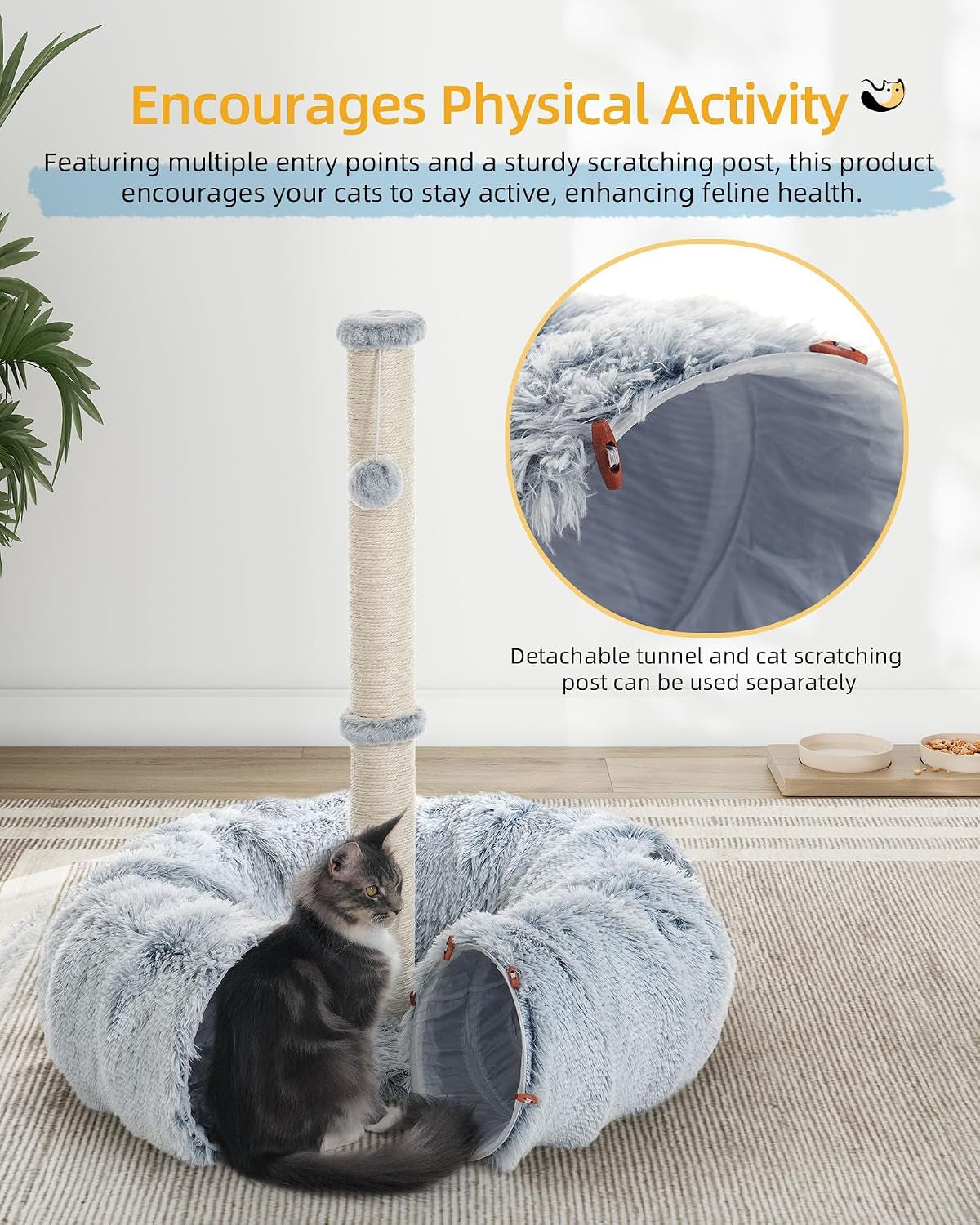 aechonow-3-in-1-cat-tunnel-bed-34-cat-scratching-post-for-indoor-cats-fluffy-peekaboo-donut-hideout-toy-for-pets-rabbit-ferret