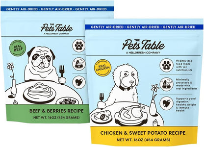 The Pets Table Chicken & Sweet Potato Air Dried Dog Food, 1 Lb / 16 Oz Bag14