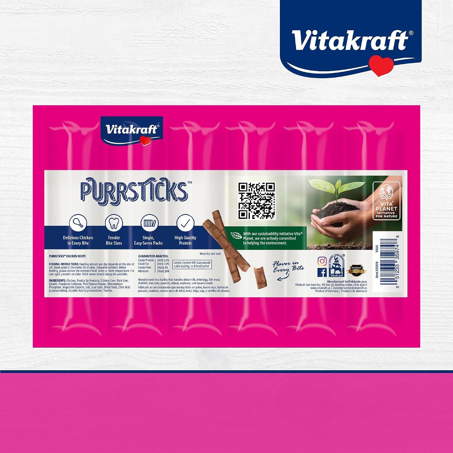 vitakraft-purrsticks-meaty-cat-sticks-chicken-segmented-and-breakable-meatstick-deliciously-tender-6-count-pack-of-1