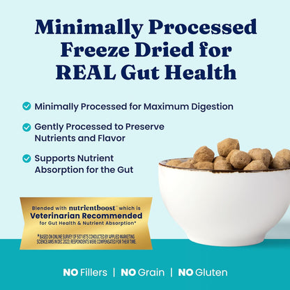Solid Gold Freeze Dried Dog Food - W/Real Beef, Pumpkin & Superfoods - Freeze Dried Raw Dog Food Toppers for Picky Eaters to Serve as a Nutrient-Dense Meal Topper or High Protein Treats - 1.5Oz2
