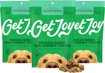 Get Joy Freeze Dried 100% Beef Liver Dog Treats, 4Oz | Single Ingredient Organ Meat, High Protein Raw Dog Food Topper, Snack & Training Rewards | Grain Free, Gluten Free, Filler Free9
