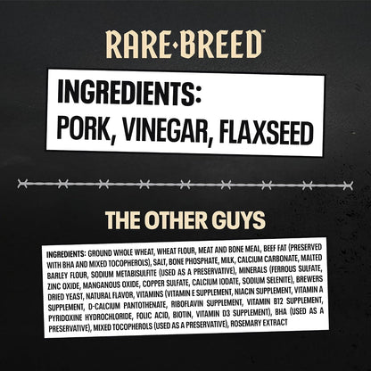 Rare Breed Real Meat Soft Pork Dog Treats - 12 Oz6