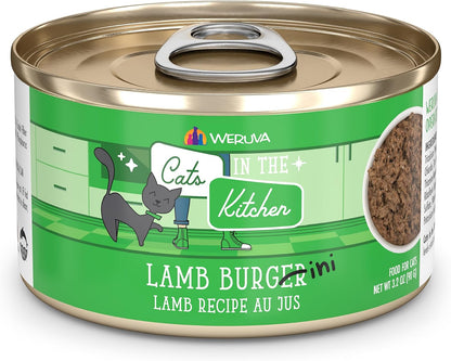 Weruva Cats in the Kitchen, Kitchen Cuties Variety Pack, Wet Cat Food, 3.2Oz Can (Pack of 12)34