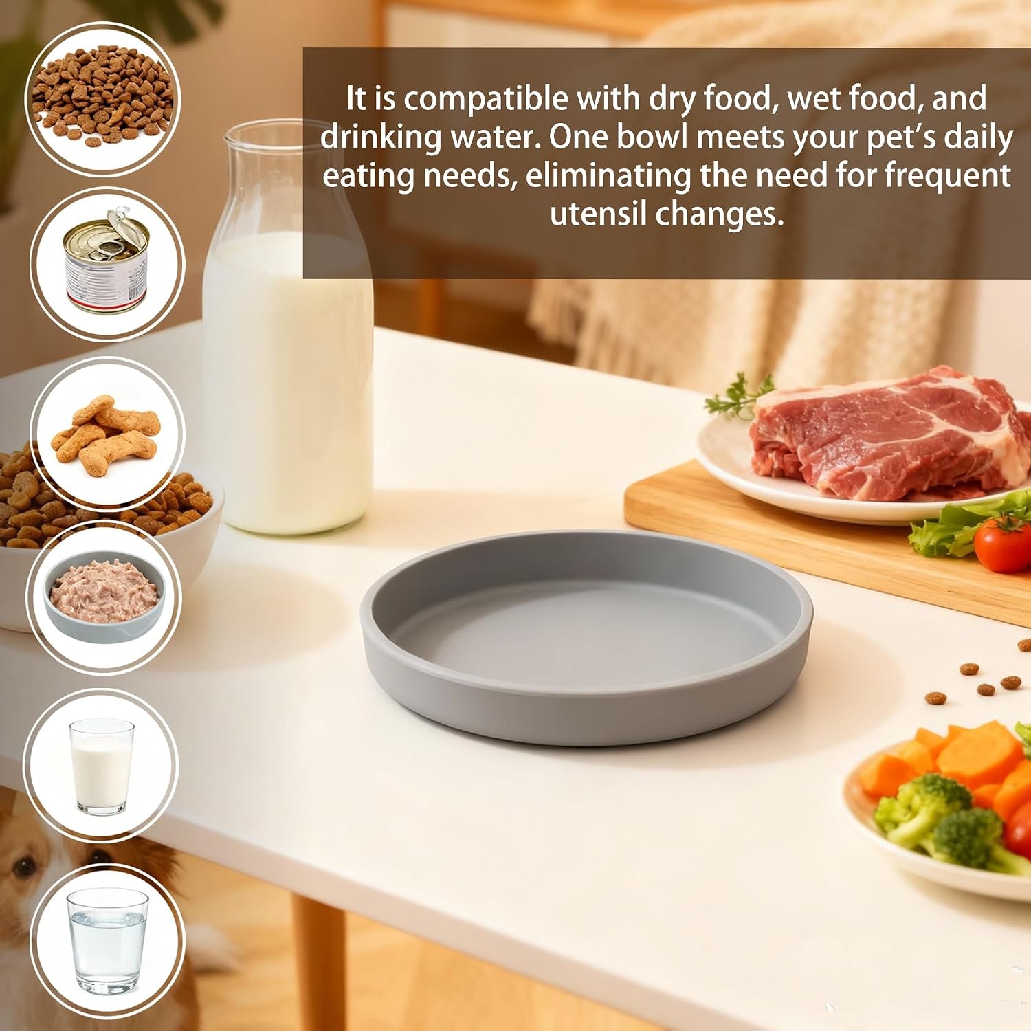 silicone-cat-bowl-shallow-non-slip-cat-dishes-set-of-2-relief-whisker-fatigue-small-pet-dog-bowls-for-dry-wet-food-round-grey
