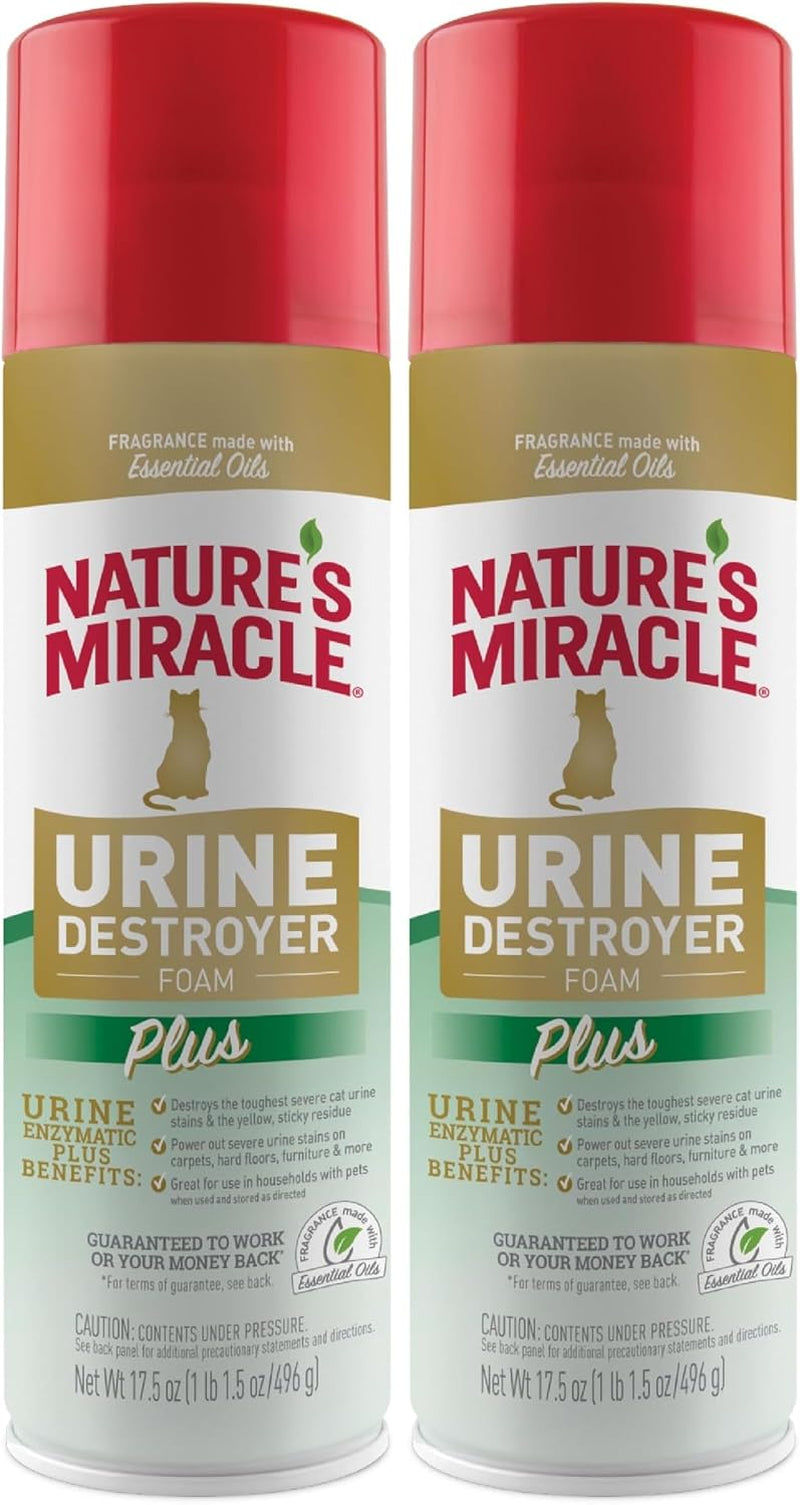 natures-miracle-cat-urine-destroyer-plus-foam-enzymatic-cleaner-17-5-oz-destroys-the-toughest-cat-urine-stains-foam-penetrates-into-the-carpet-safe-for-pets-and-home-fresh-scent