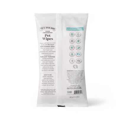 Poo-Pourri Pawsitively Fresh Deodorizing Pet Wipes – Quick Cleaning Wipes for Dogs & Cats – Plant Based Ingredients – Vet Recommended – Cleaner Odor Remover Wipes for Paw, Fur & Skin Soothing11