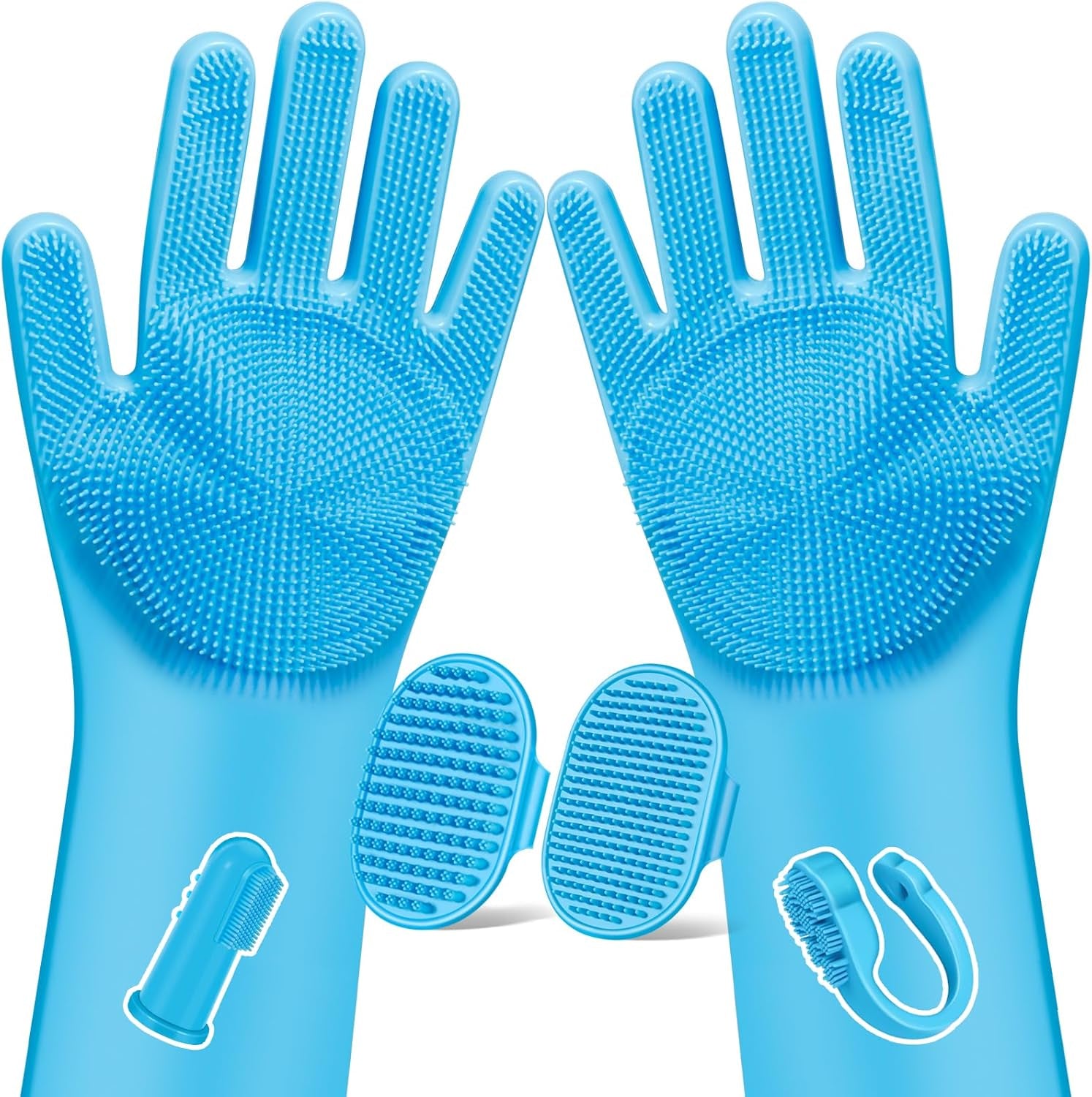 6pcs-grooming-bath-supplies-for-dogs-cats-dog-washing-gloves-dog-bath-brush-dog-shower-brush-pet-grooming-gloves-dog-grooming-kit-pet-supplies-for-showerhead-sprayer-navy-blue