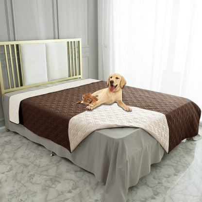 Ameritex Waterproof Dog Bed Cover Pet Blanket for Furniture Bed Couch Sofa Reversible124