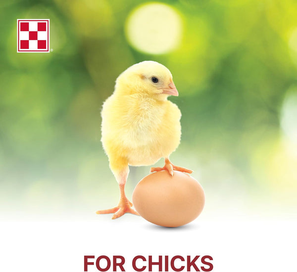 Purina Start & Grow | Nutritionally Complete Medicated Chick Feed Crumbles | 25 Pound (25 Lb.) Bag5