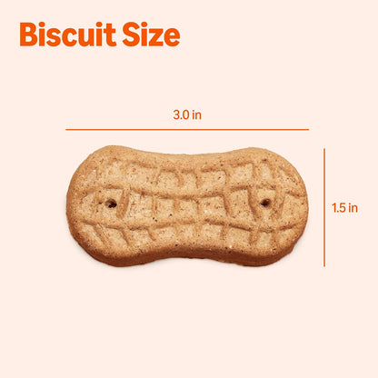 Amazon Basics Crunchy Dog Biscuits Peanut Butter Flavor Dog Treats 5 Lb. Box5