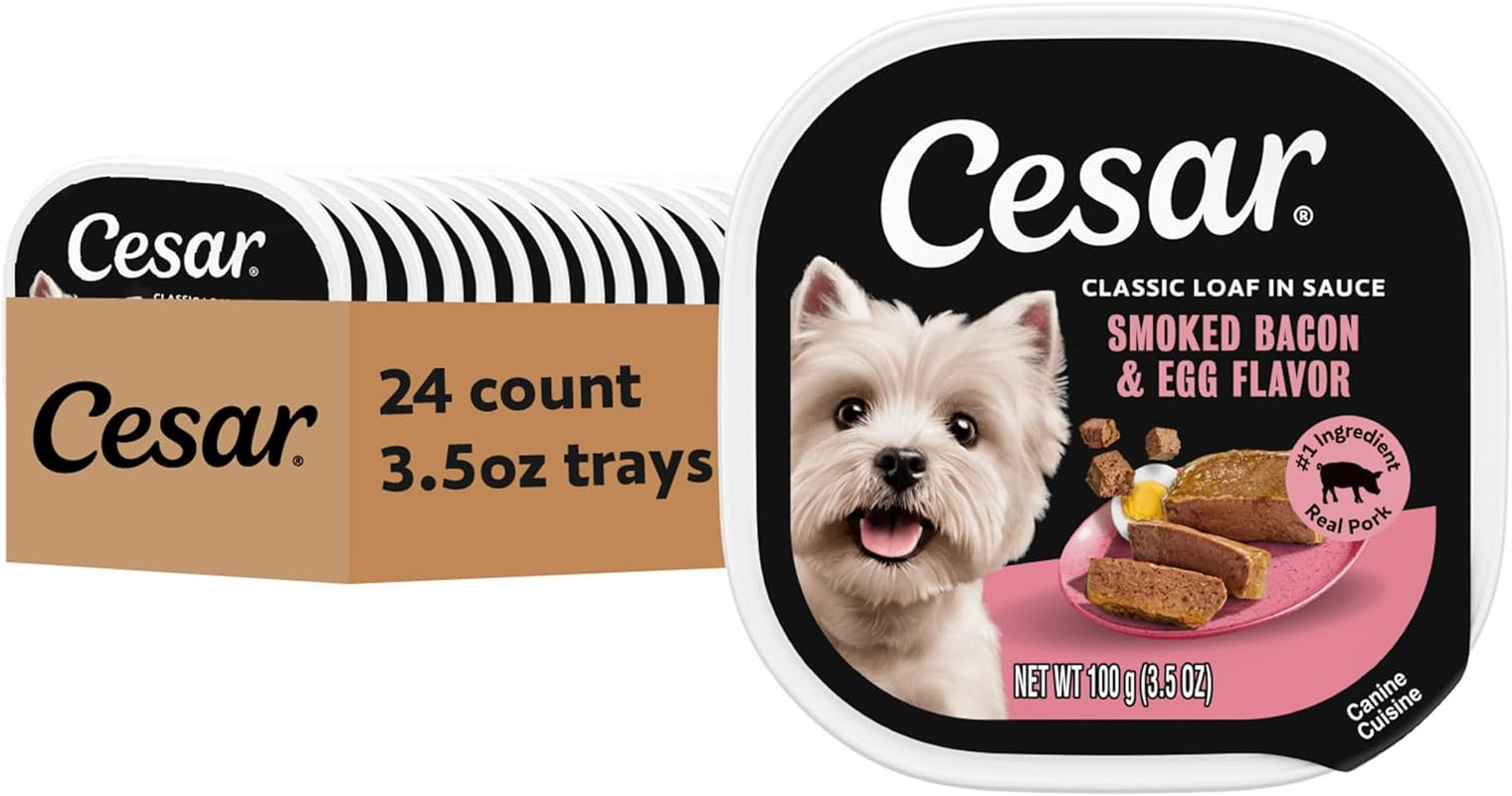 cesar-classic-loaf-in-sauce-wet-dog-food-filet-mignon-3-5-oz-24-count-made-in-usa-real-beef-1-ingredient-no-fillers-added-sugar-artificial-flavors-use-as-meal-or-topper-easy-peel-trays