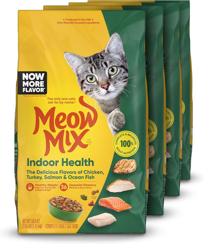 Meow Mix Indoor Health Dry Cat Food, 6.3 Pound Bag10