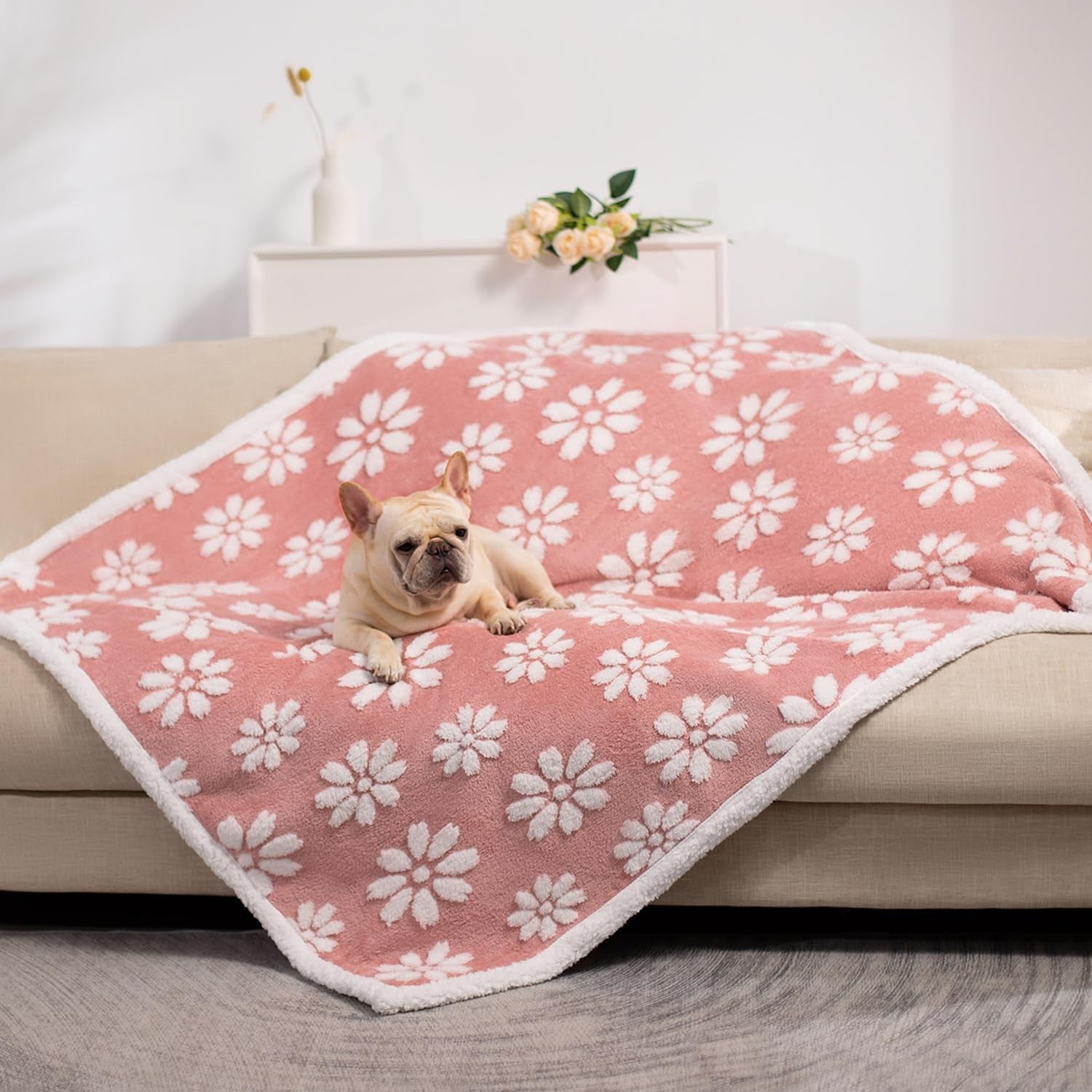 cute-waterproof-blanket-for-dog-cat-or-adult-50x60-pink-3d-textured-flower-pet-blanket-for-bed-couch-sofa-soft-liquid-pee-proof-pet-furniture-protector