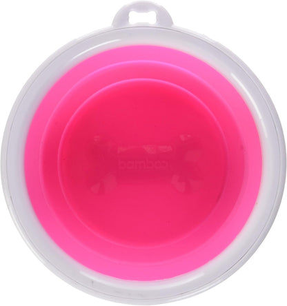 Bamboo Bamboo Silicone Pop-Up Travel Bowl, 1-Cup, Colors Vary2